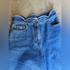 Valentino Scallop Waist jeans 26